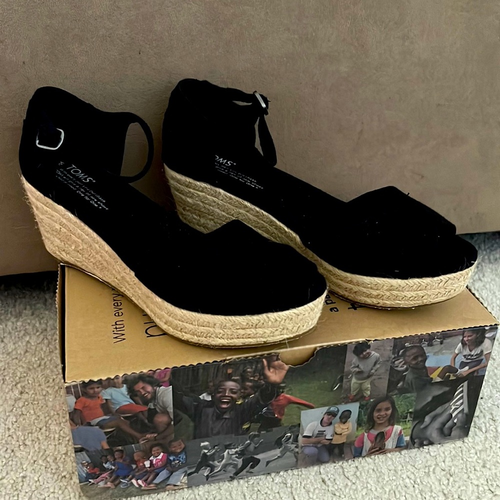Toms Platform Wedge
